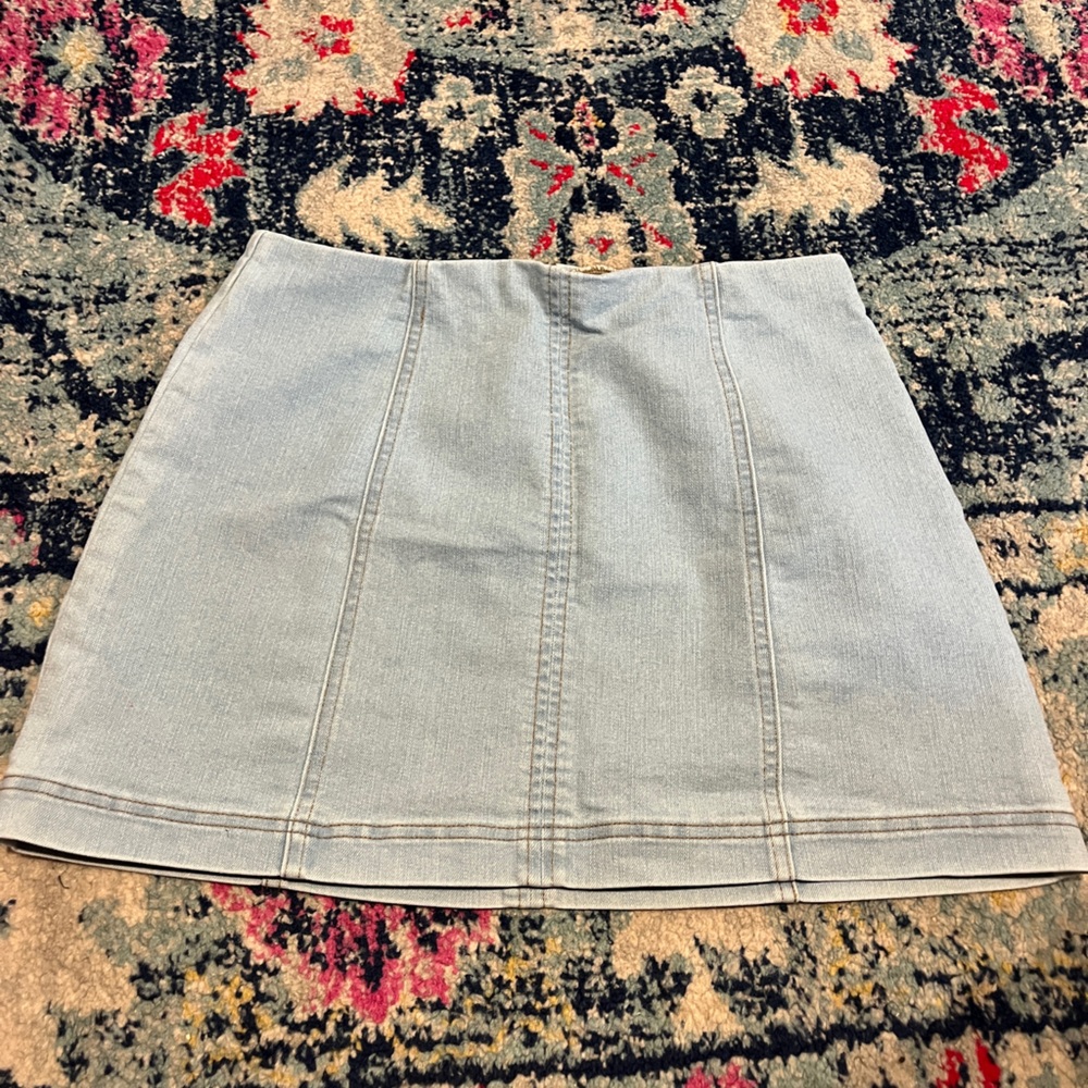 No Boundaries Light Blue Denim Top